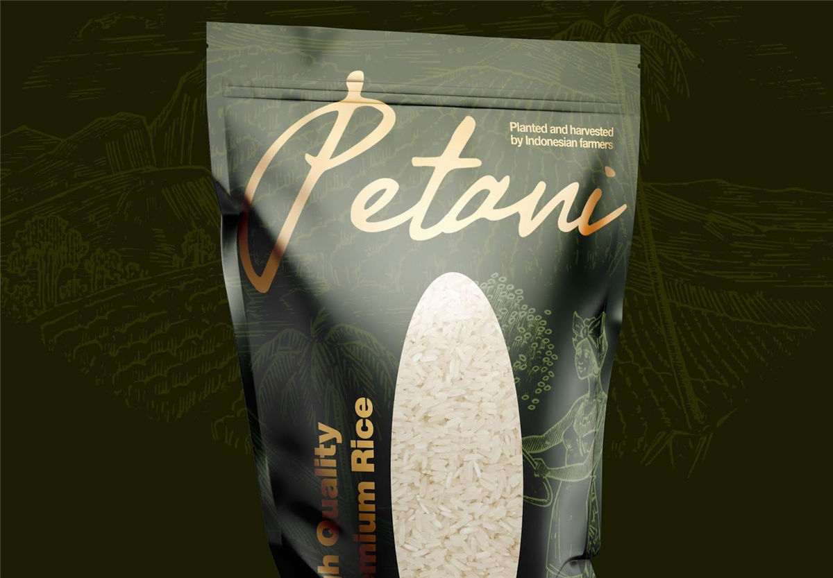 大米包裝設(shè)計(jì)圖片素材欣賞(圖2)