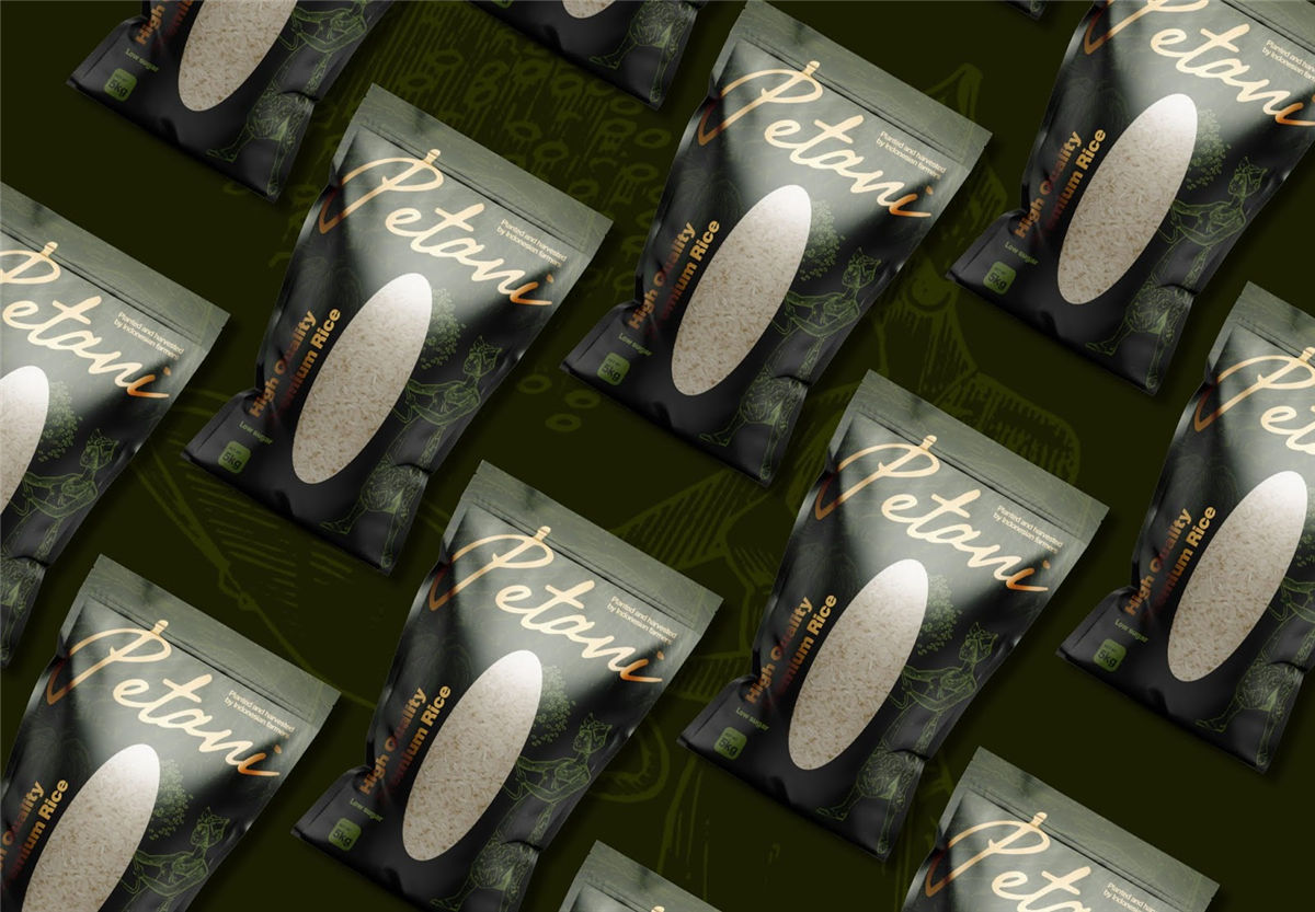 大米包裝設(shè)計(jì)圖片素材欣賞(圖6)