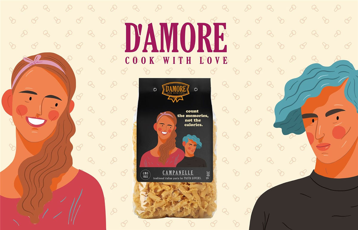 面條包裝創(chuàng)意圖片插畫營造氛圍(圖2) 面條包裝創(chuàng)意圖片插畫營造氛圍(圖2)