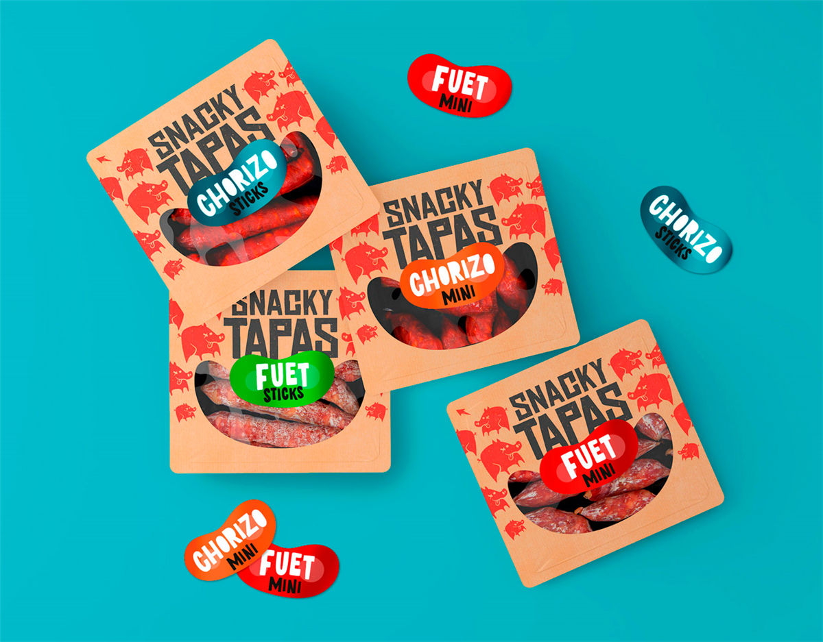 香腸品牌包裝設(shè)計(圖2) 香腸品牌包裝設(shè)計(圖2)