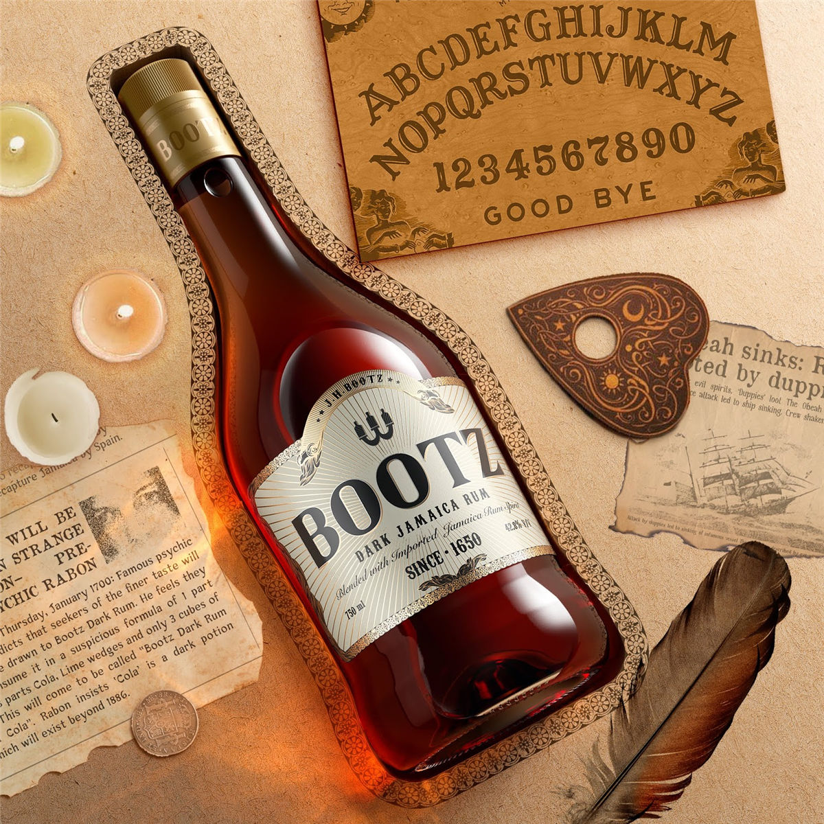 復(fù)古風(fēng)格啤酒包裝設(shè)計(jì)(圖1)