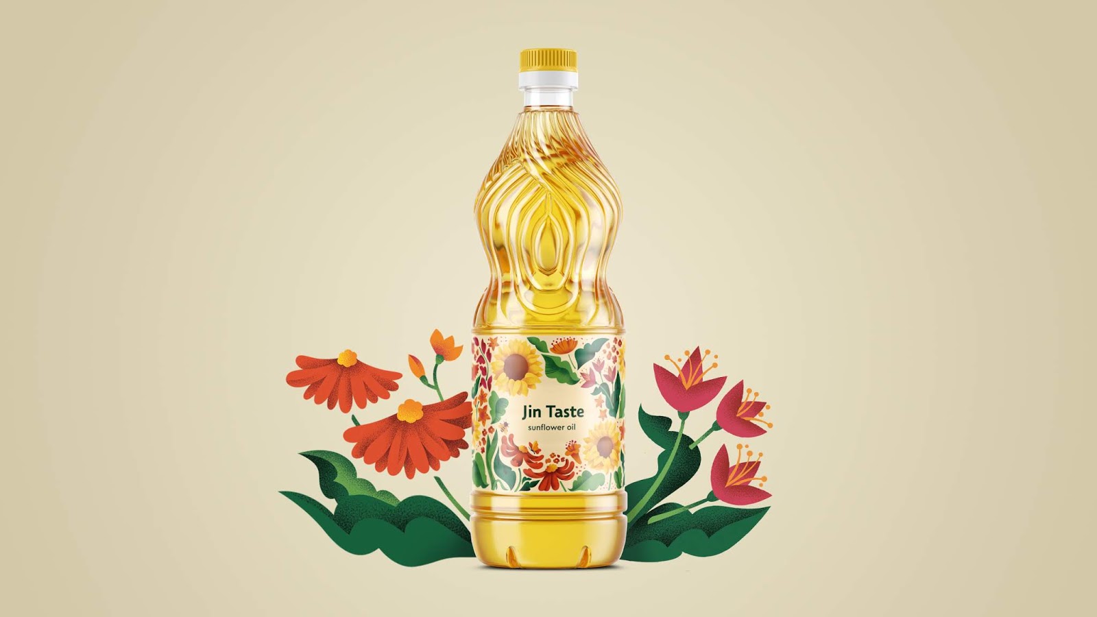 葵花籽油包裝設(shè)計(jì)(圖2)