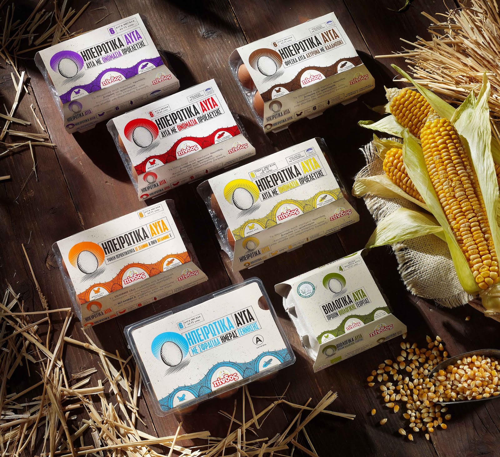 雞蛋包裝設(shè)計(jì)復(fù)古風(fēng)格(圖1)