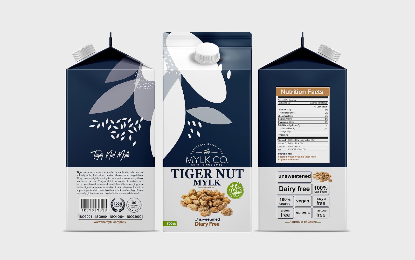 珠海飲料包裝設(shè)計老虎堅果配牛奶(圖1)