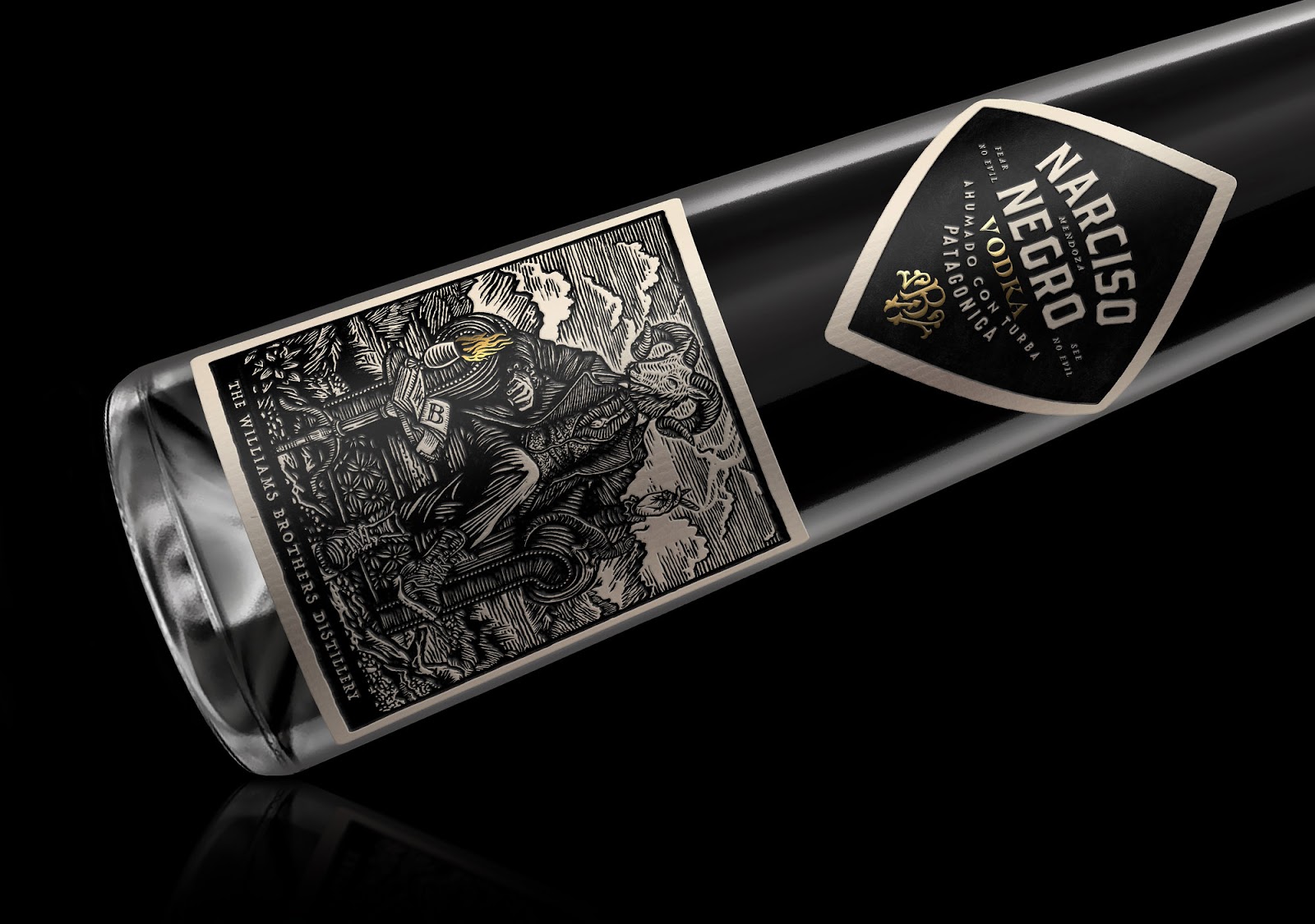 珠海光瓶酒包裝設(shè)計(jì)代表了主人的一個(gè)夢想(圖1)