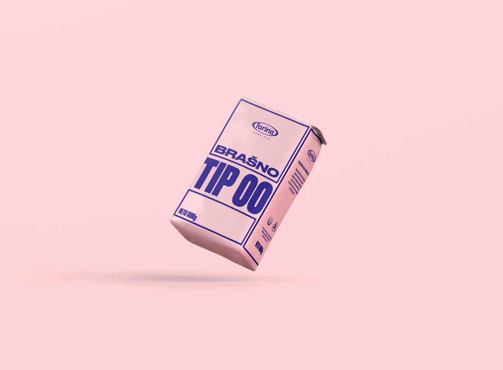 廊坊面粉包裝設(shè)計純文字沖擊力強(圖8)