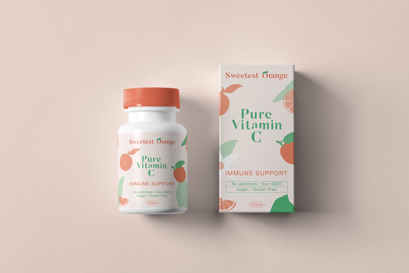 維生素C補充劑包裝設(shè)計(圖6) 維生素C補充劑包裝設(shè)計(圖6)