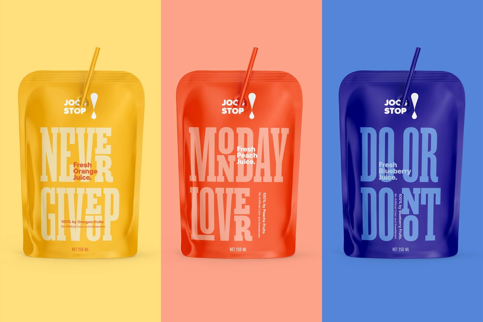 袋裝果汁包裝設(shè)計(圖1)