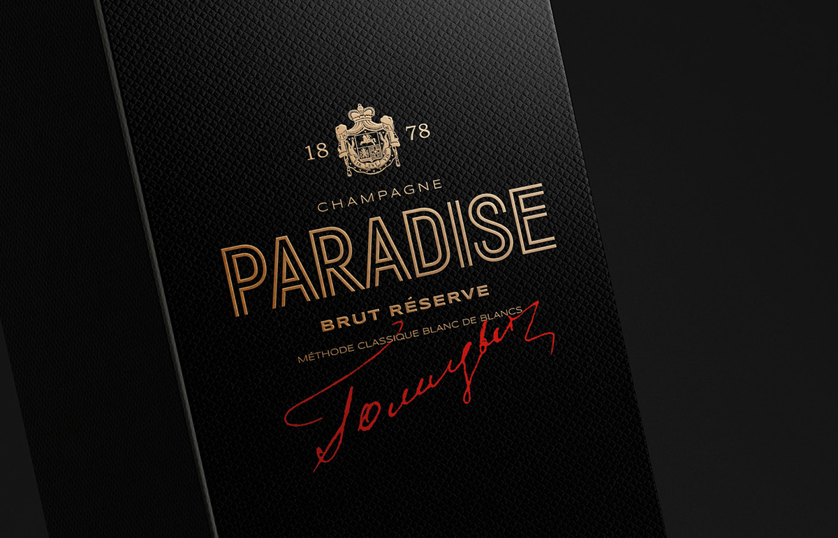 古典香檳包裝設(shè)計(jì)(圖2)