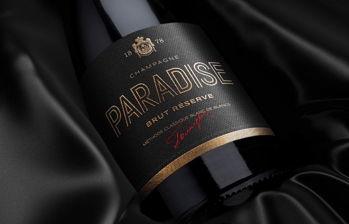 古典香檳包裝設(shè)計(jì)(圖5)