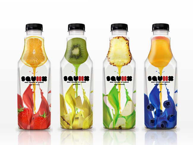 怎么設(shè)計果汁的包裝瓶貼(圖1)