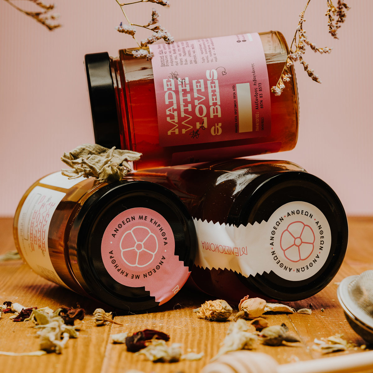 蜂蜜包裝設計參考簡約高端(圖2)