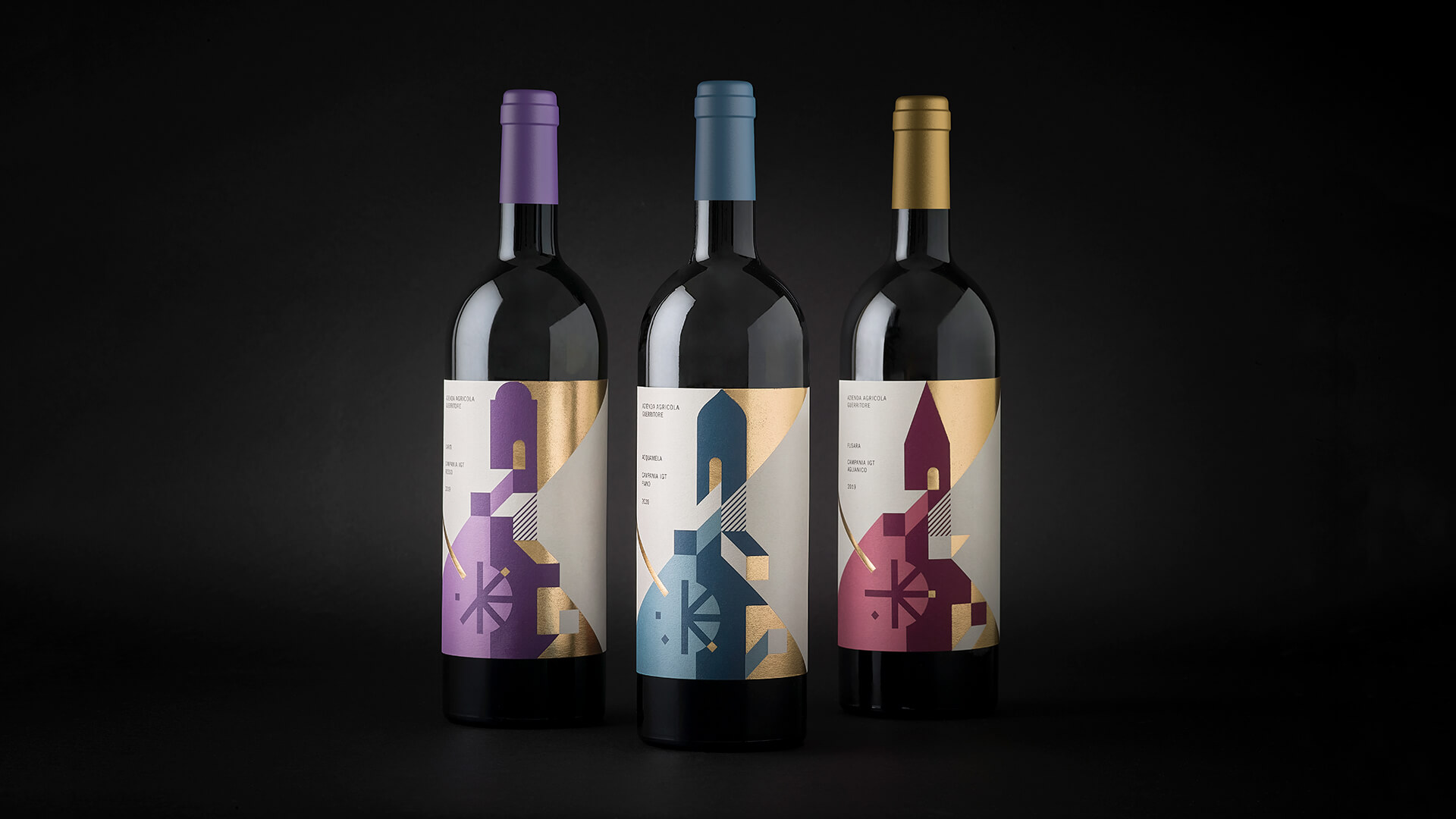 時(shí)尚簡(jiǎn)約的葡萄酒包裝設(shè)計(jì)(圖1)