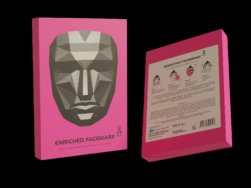 魷魚游戲概念面膜包裝設(shè)計(圖4)