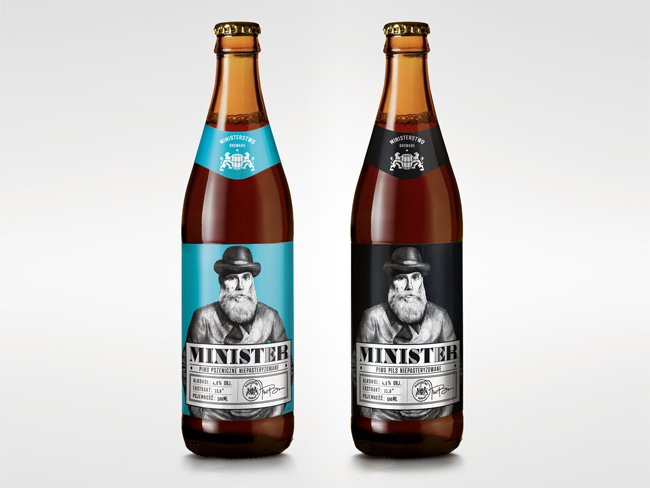 啤酒包裝以人物插畫(huà)為核心視覺(jué)(圖1)