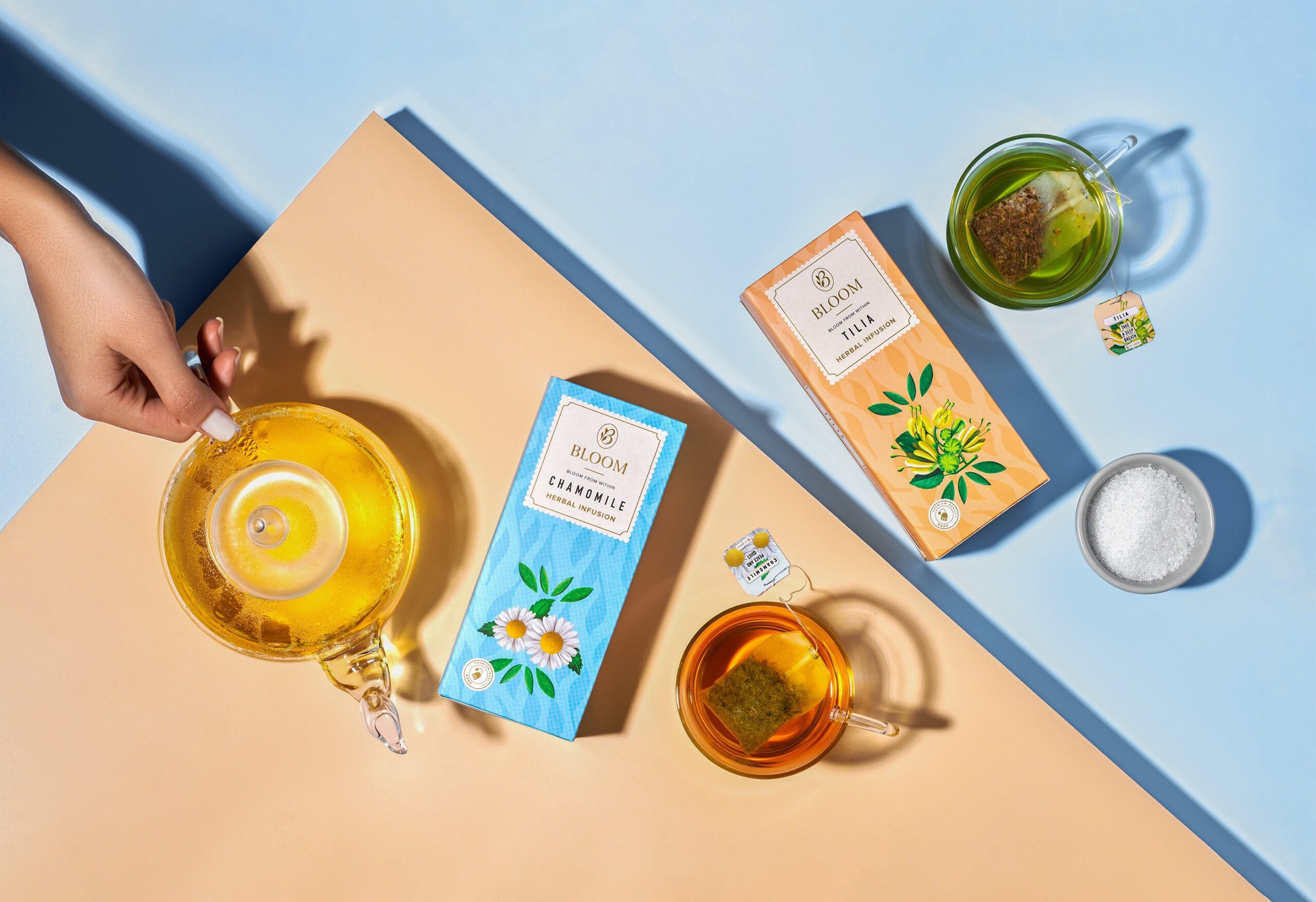 繪畫風(fēng)格的草本茶包裝設(shè)計這樣做(圖5)