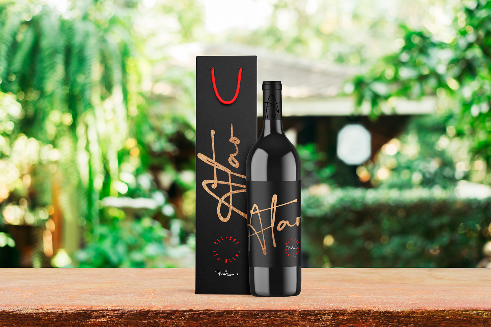 ATAO 珍藏葡萄酒包裝設(shè)計(圖1)