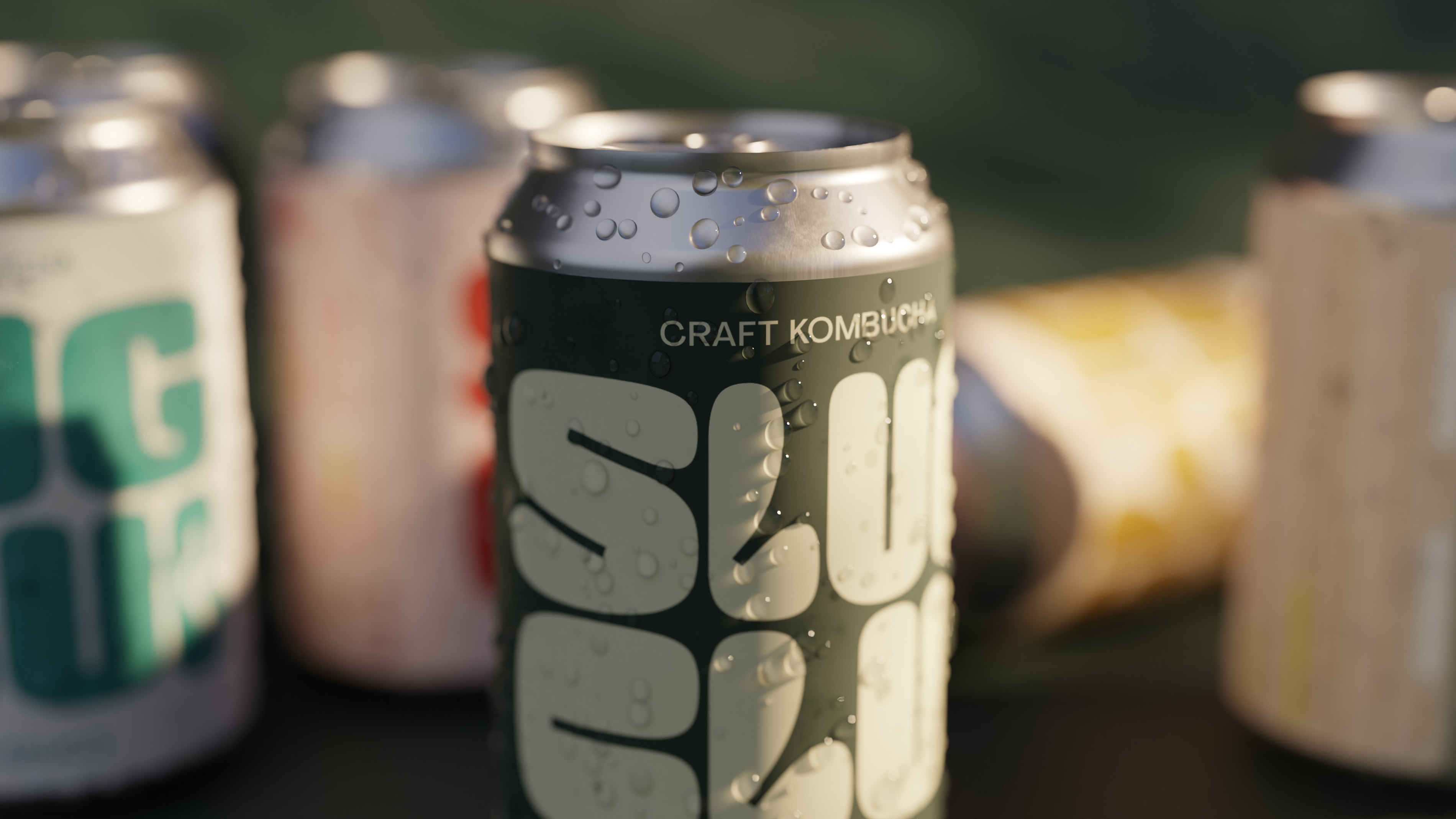 Slug Club康普茶飲料這樣包裝，創(chuàng)造出一種意想不到的精美美學(xué)(圖3)