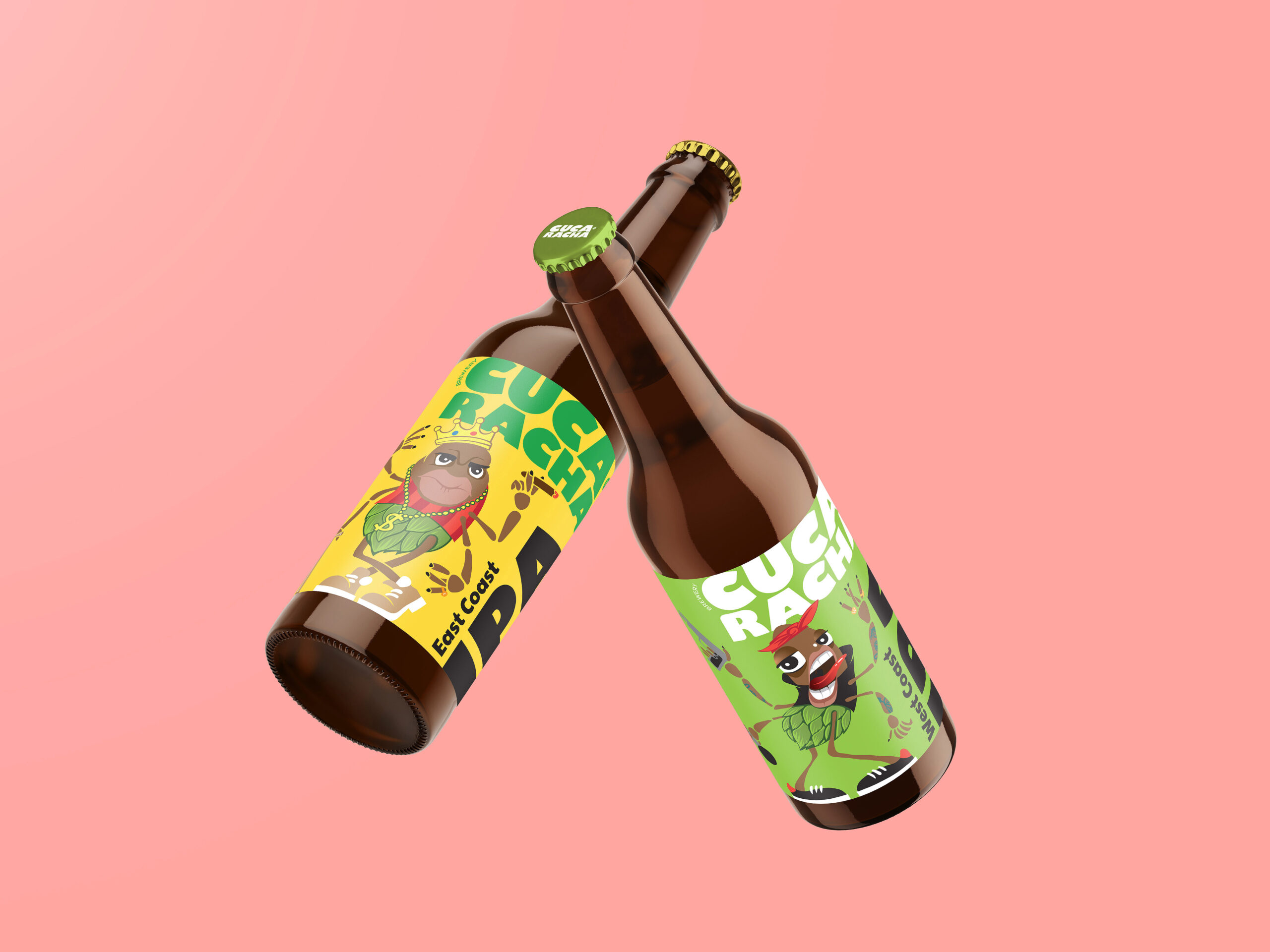 ?Cucaracha精釀啤酒創(chuàng)意包裝設(shè)計(jì)(圖3)