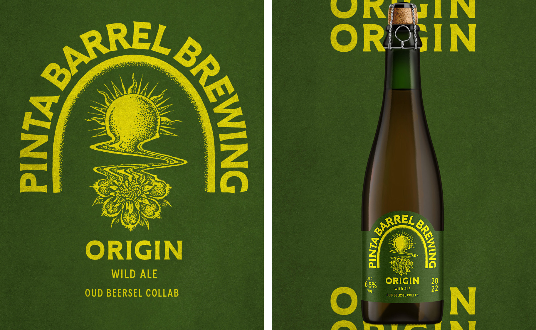 PINTA Barrel Brewing啤酒視覺識(shí)別包裝設(shè)計(jì)(圖6)