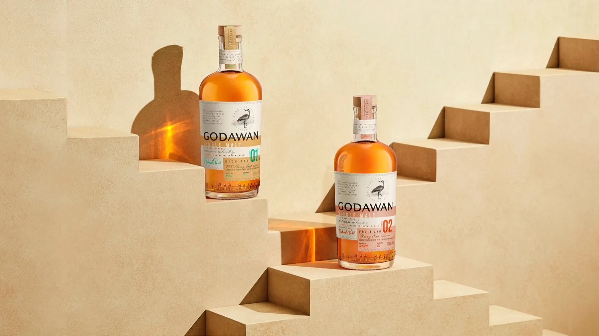 Godawan麥芽威士忌包裝設(shè)計(jì)(圖1)