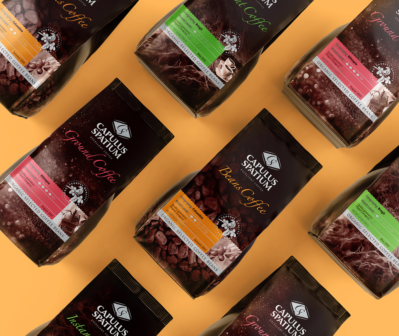 三款袋裝咖啡創(chuàng)意包裝設計欣賞(圖2)