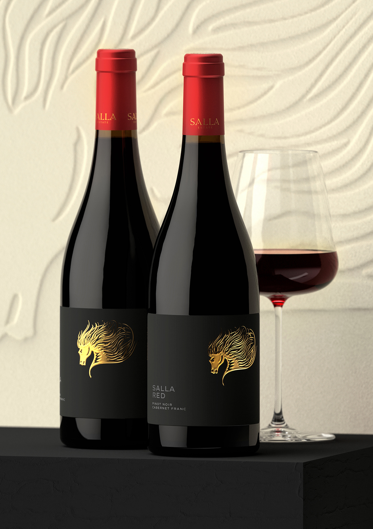 優(yōu)質(zhì)葡萄酒現(xiàn)代化酒標(biāo)設(shè)計(jì)欣賞(圖1)