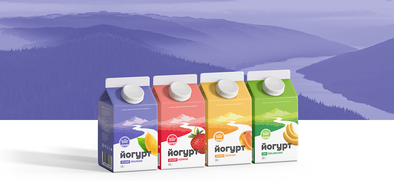 吉爾吉斯斯坦知名乳制品品牌重塑(圖3) 吉爾吉斯斯坦知名乳制品品牌重塑(圖3)