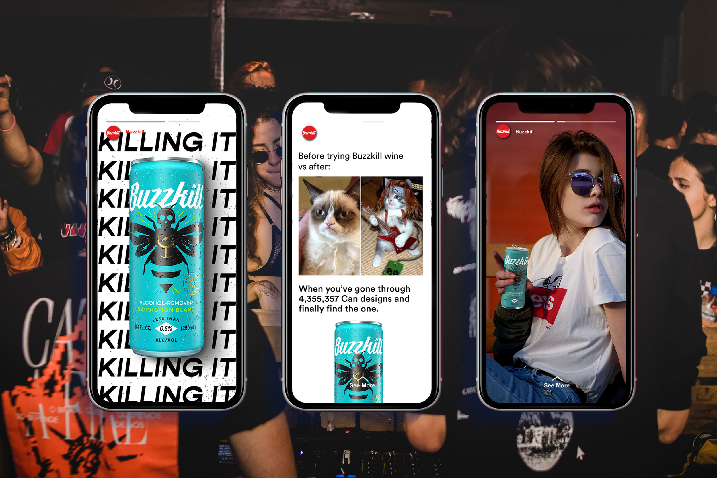 BUZZKILL葡萄酒品牌包裝設(shè)計(jì)(圖6)