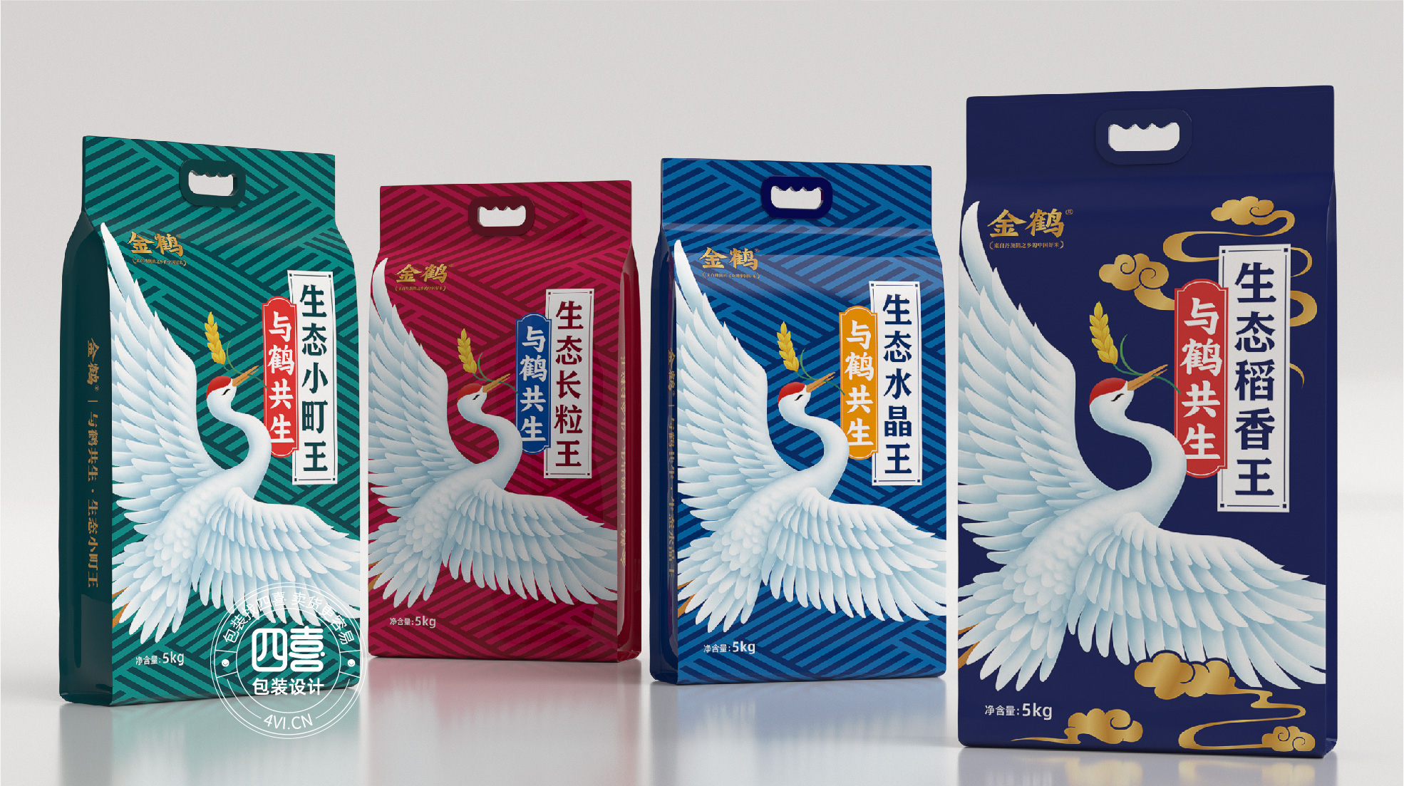 四喜：618抖音米面糧油類目銷量第一，這個大米品牌在包裝設(shè)計上做對了什么？(圖3)