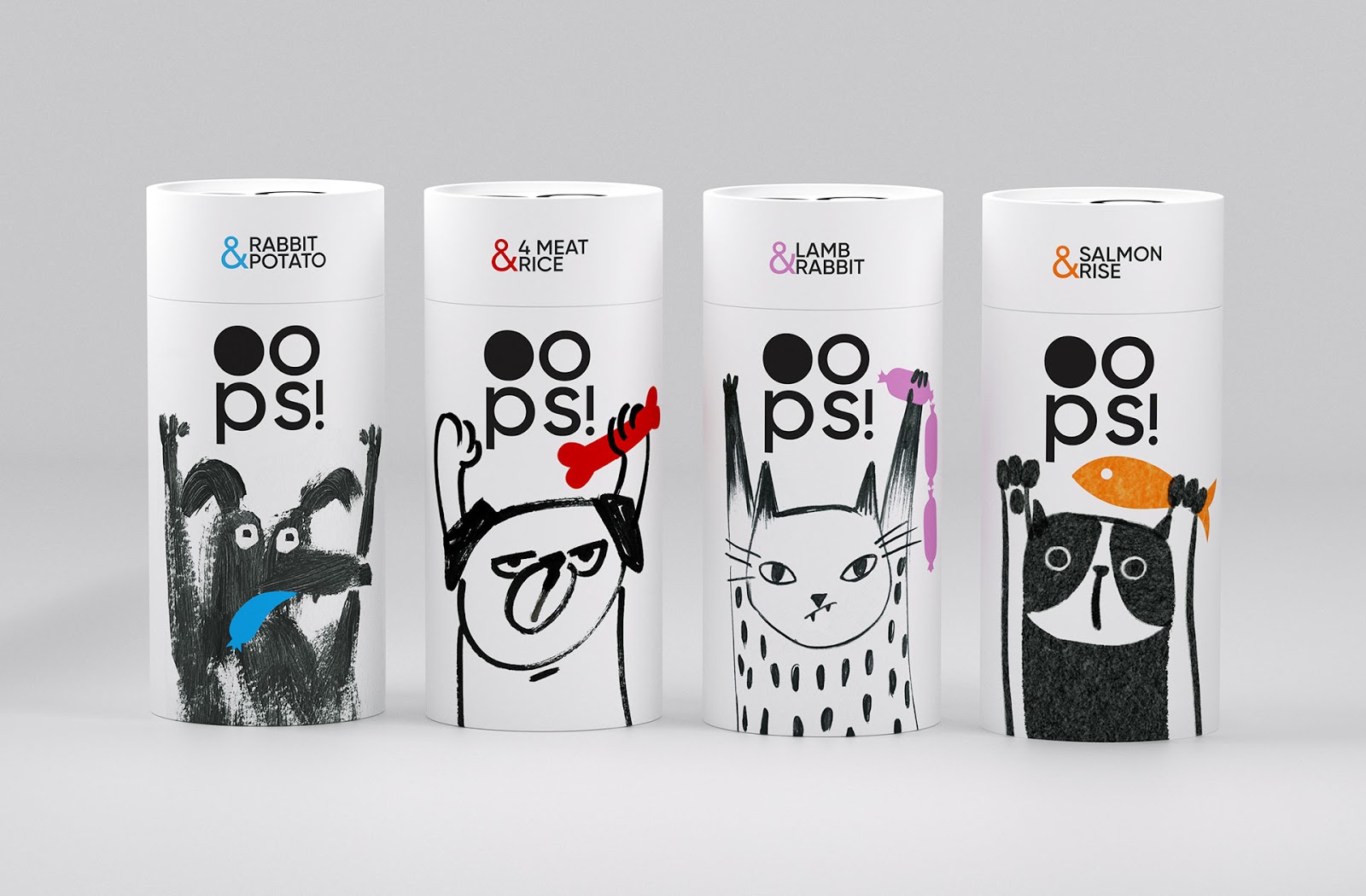 有創(chuàng)意的管狀寵物包裝設(shè)計(jì)欣賞食品包裝設(shè)計(jì)這樣做(圖1)