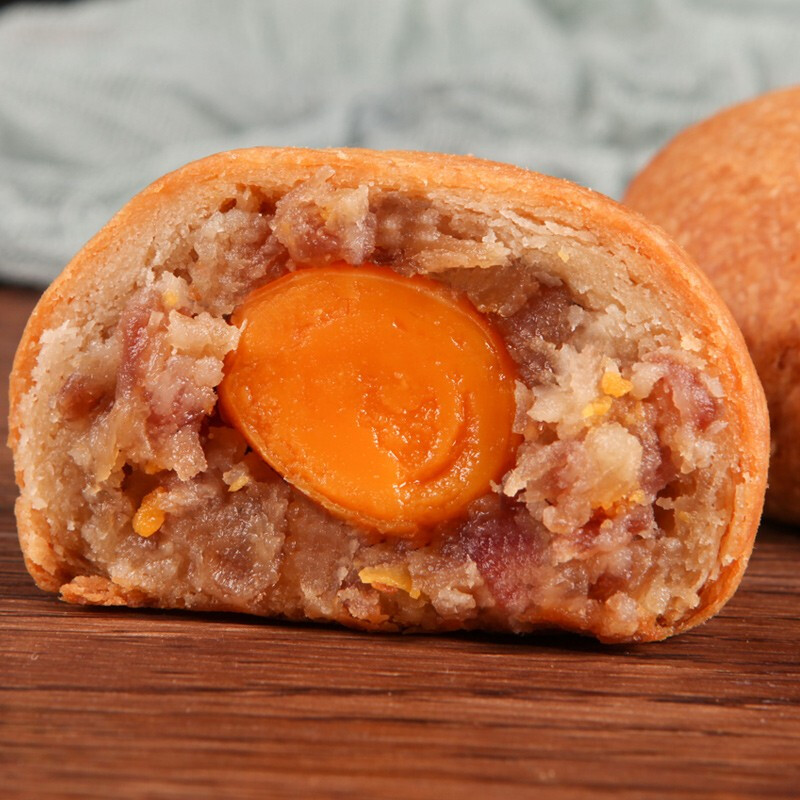 吉慶祥 云腿蛋黃滇式月餅 50g*64袋包裝禮盒產(chǎn)品包裝創(chuàng)意設(shè)計欣賞(圖2)