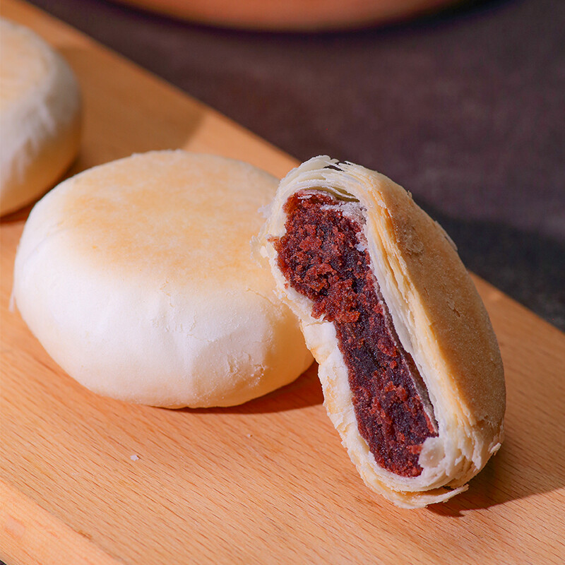 秋香 蘇式月餅 6餅4味 400g 禮盒裝包裝禮盒產(chǎn)品包裝創(chuàng)意設(shè)計(jì)欣賞(圖4)