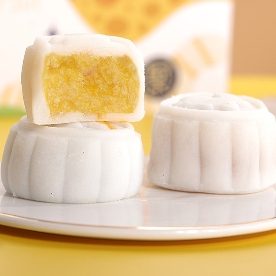 Angel 安琪 思圓冰皮月餅 6餅3味 420g 禮盒裝包裝禮盒產(chǎn)品包裝創(chuàng)意設(shè)計(jì)欣賞(圖4)