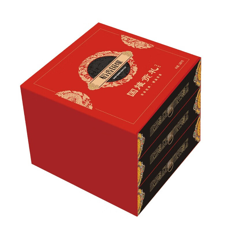 稻香國熣 國熣貢禮 月餅 9餅9味  1.305kg 禮盒裝包裝禮盒產(chǎn)品包裝創(chuàng)意設計欣賞(圖1)