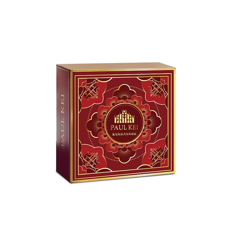 葡記 雙黃白蓮蓉廣式月餅 180g包裝禮盒產(chǎn)品包裝創(chuàng)意設計欣賞(圖2)