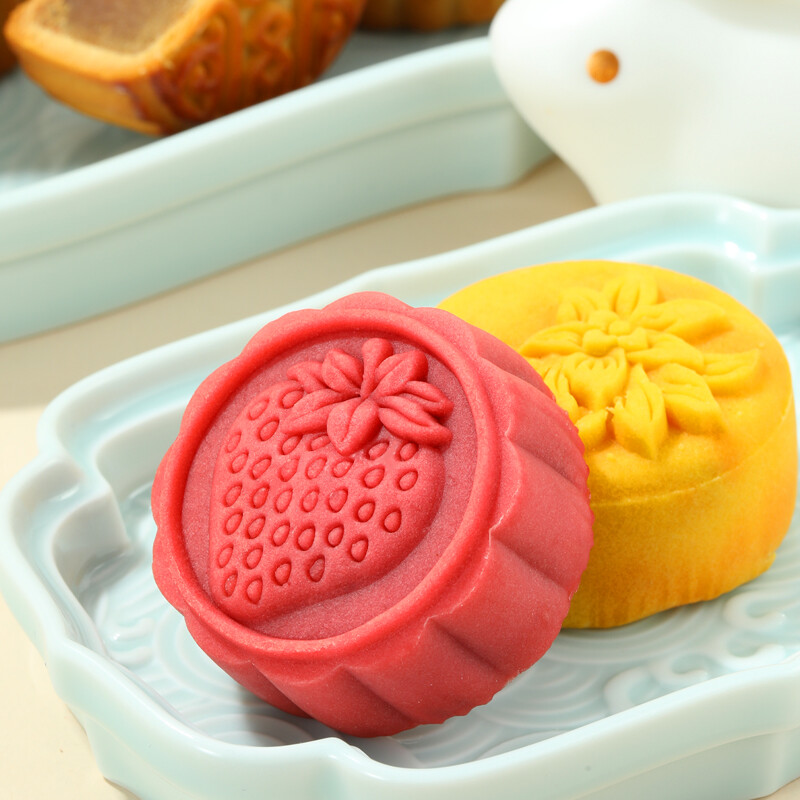 weiziyuan 味滋源 月上好運(yùn) 廣式月餅禮盒  8餅8味 520g包裝禮盒產(chǎn)品包裝創(chuàng)意設(shè)計欣賞(圖5)