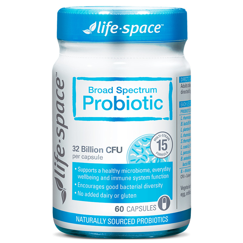 life space 益倍適 成人廣譜益生菌 60粒保健產品包裝創(chuàng)意設計欣賞(圖1)