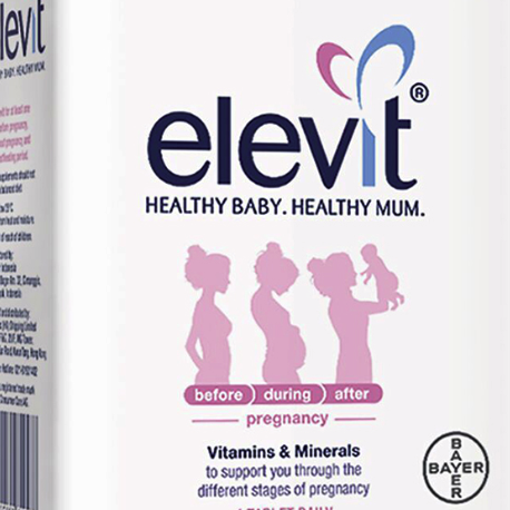 elevit 愛樂維 全孕期復(fù)合維生素 100片保健產(chǎn)品包裝創(chuàng)意設(shè)計(jì)欣賞(圖4)