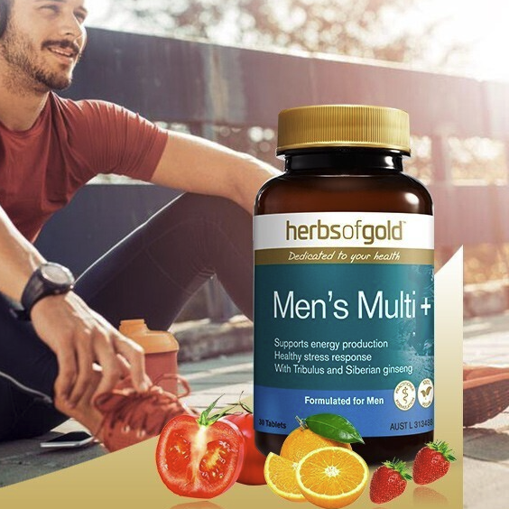 HerbsofGold 和麗康 男士多種復(fù)合維生素 30片保健產(chǎn)品包裝創(chuàng)意設(shè)計(jì)欣賞(圖3)