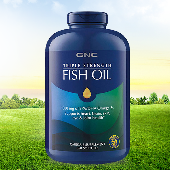 GNC 健安喜 三倍濃縮深海魚油軟膠囊 360粒保健產(chǎn)品包裝創(chuàng)意設(shè)計(jì)欣賞(圖4)