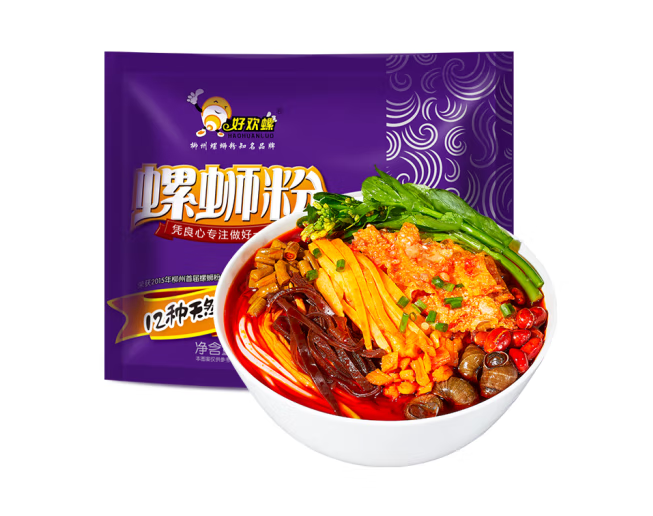 受歡迎的螺螄粉包裝設(shè)計(jì)排名(圖1)