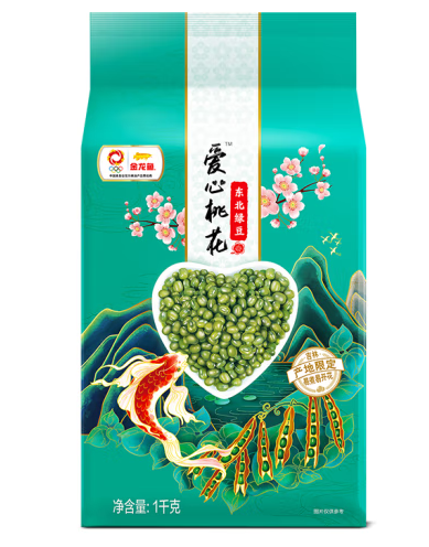 綠豆包裝袋設計這樣做銷量高(圖1)