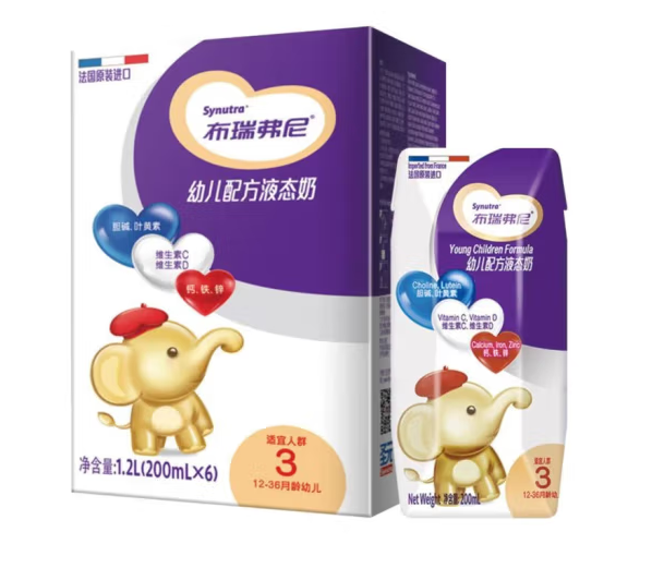 幼兒配方液態(tài)奶包裝盒設計作品欣賞(圖1)