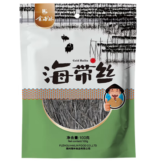 特產(chǎn)干貨海帶絲包裝設(shè)計(jì)作品欣賞(圖1)