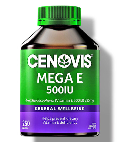 維生素E軟膠囊包裝設計欣賞(圖1)