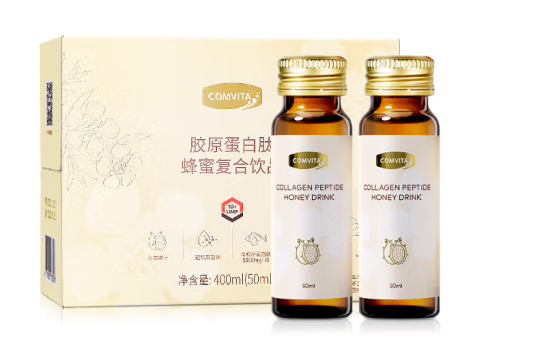 蜂蜜膠原蛋白肽復(fù)合飲品包裝設(shè)計(jì)欣賞(圖1)