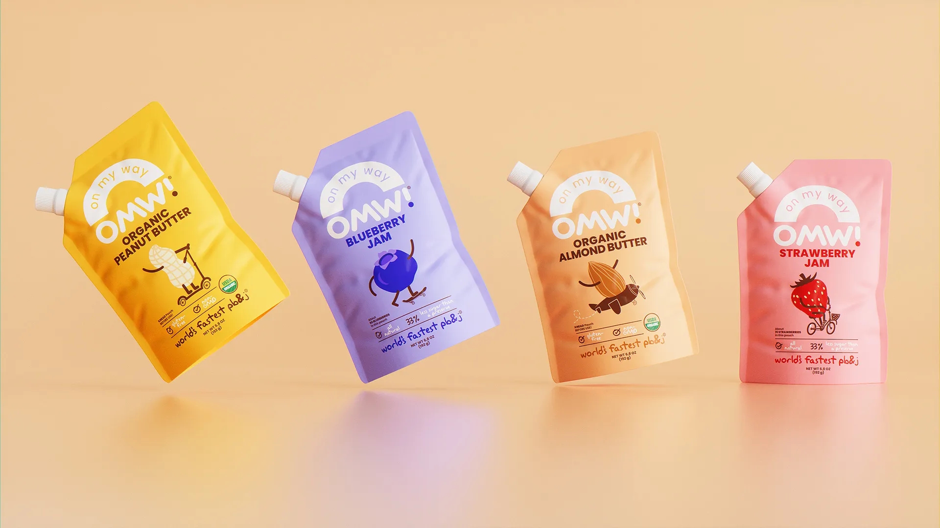 有趣的袋裝果醬包裝設(shè)計(jì)欣賞(圖1)