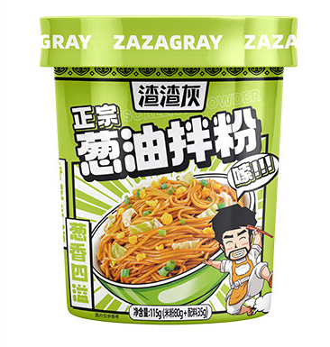 桶裝蔥油拌粉的包裝設(shè)計(jì)怎么做好(圖1) 桶裝蔥油拌粉的包裝設(shè)計(jì)怎么做好(圖1)