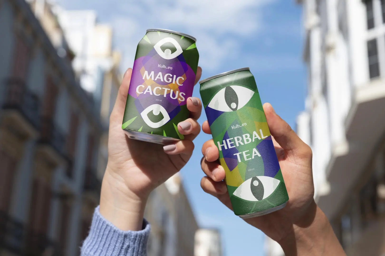 現(xiàn)代充滿(mǎn)活力的飲料包裝設(shè)計(jì)(圖1)